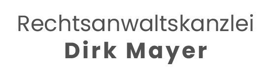 Rechtsanwaltskanzlei Dirk Mayer - Logo
